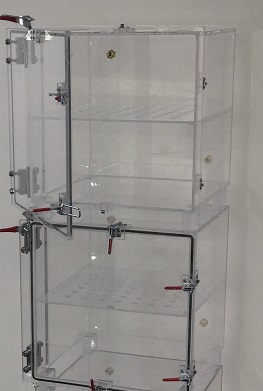desiccator cabinet two dry boxes
